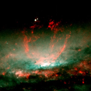 The galactic superwind in NGC 3079.